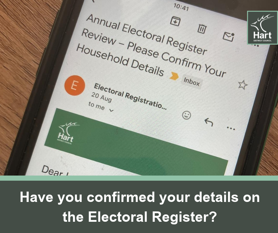 Electoral Register email