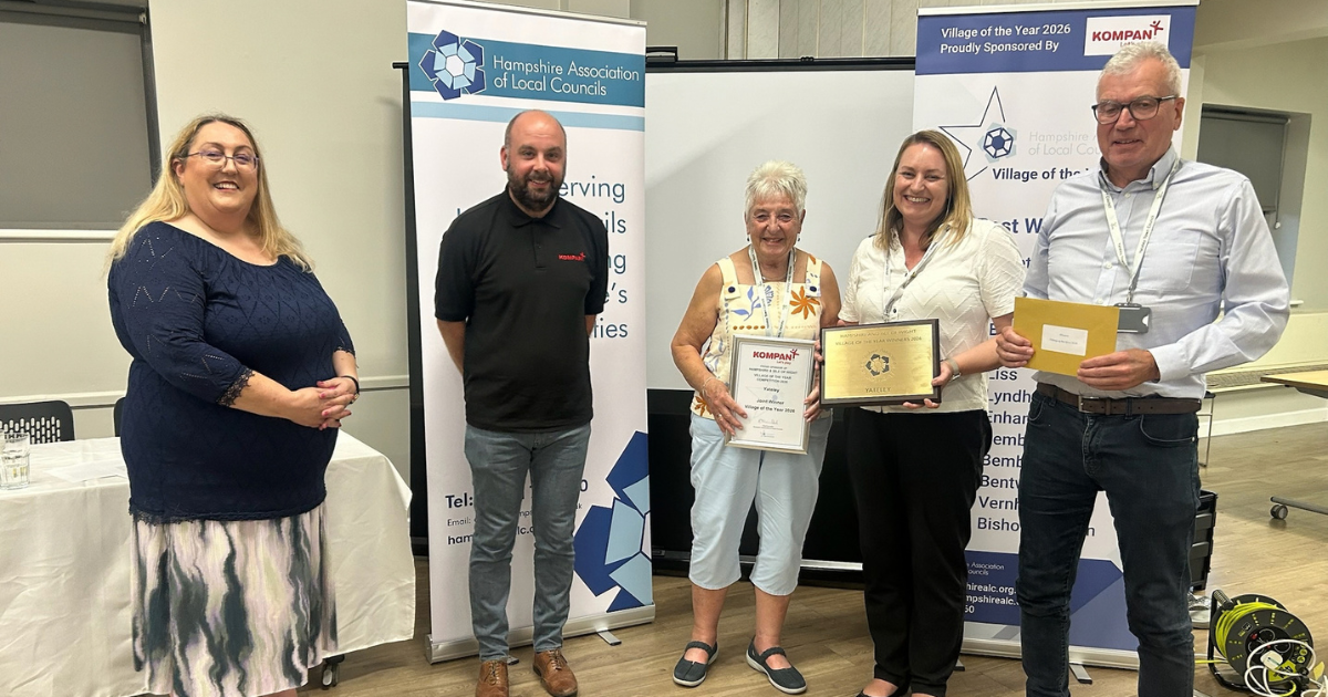Village of the year - Joint Winners - Yateley Town Council