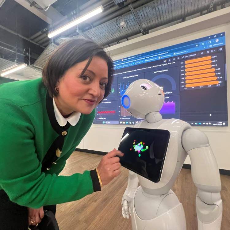 Mayor and robot small1