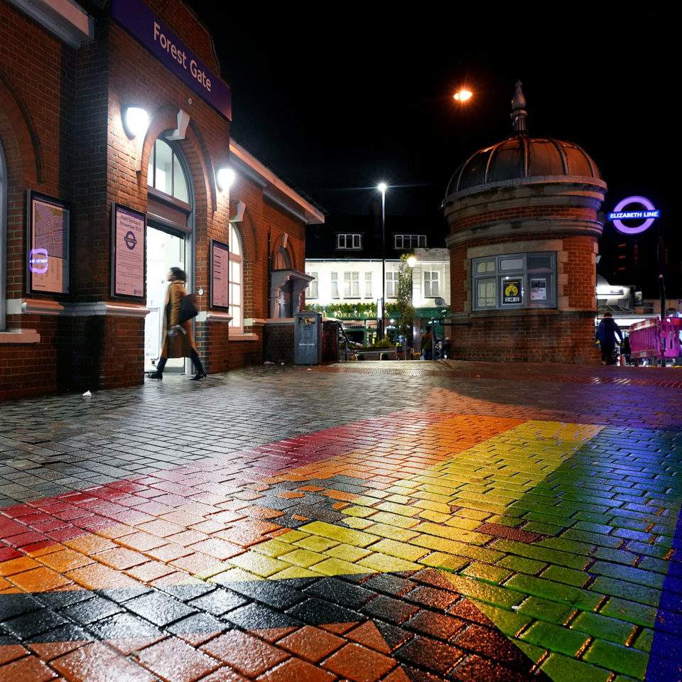Forest Gate Pride Flags1