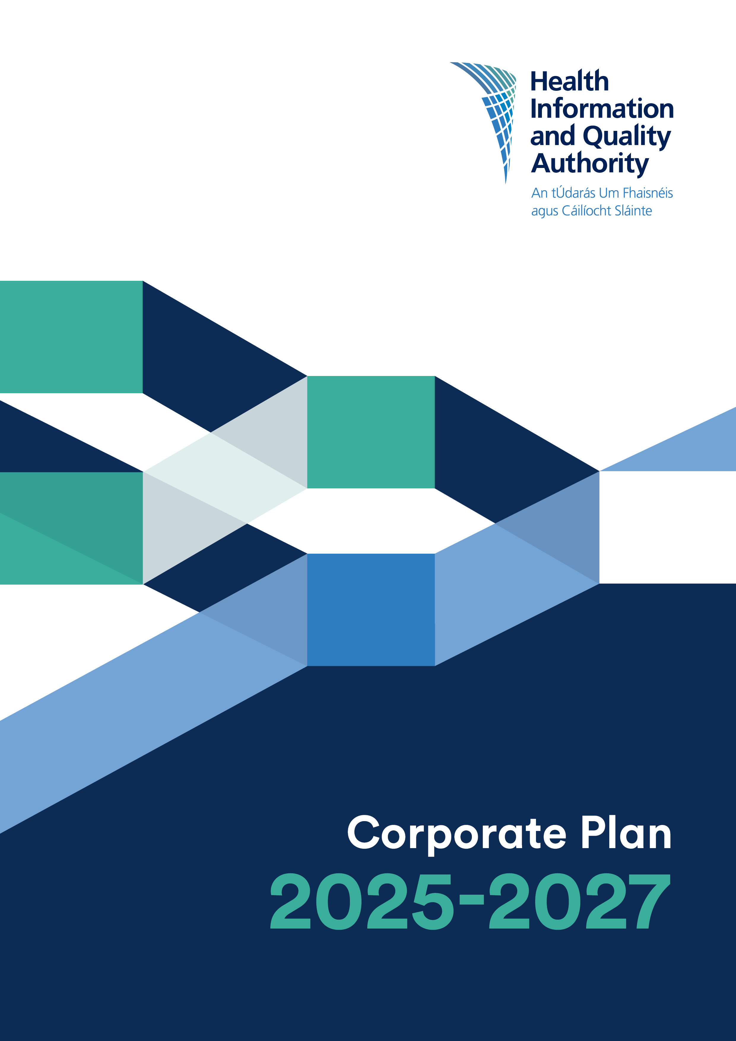 HIQA Corporate Plan 25-27 cover