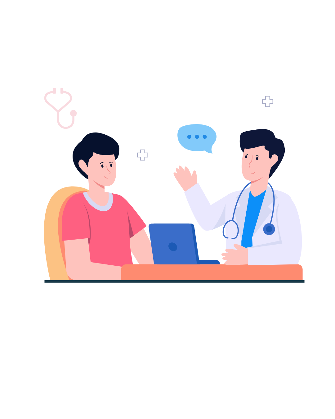 AI consultation graphic