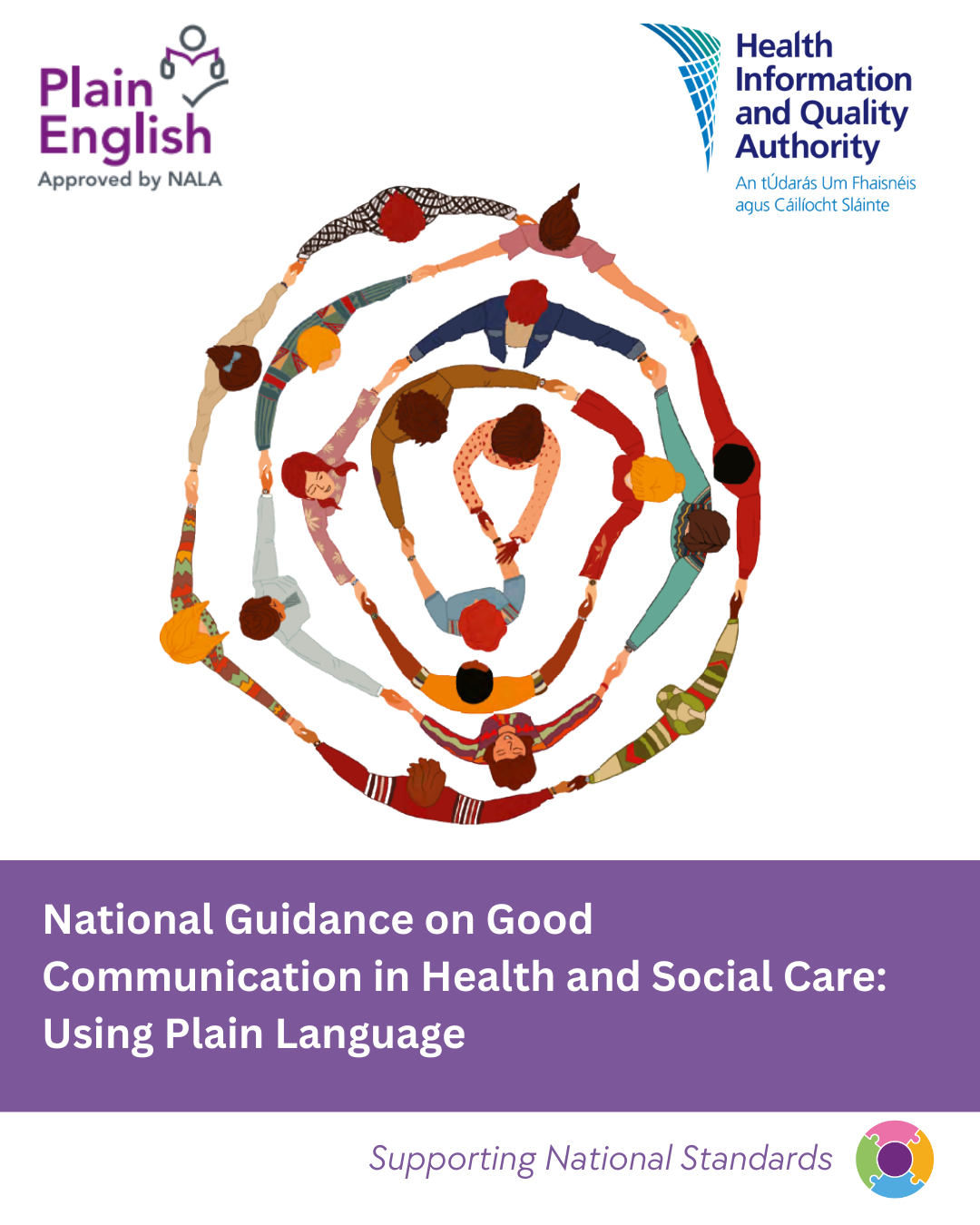 Image of the front cover of the National Guidance on good communication in health and social care