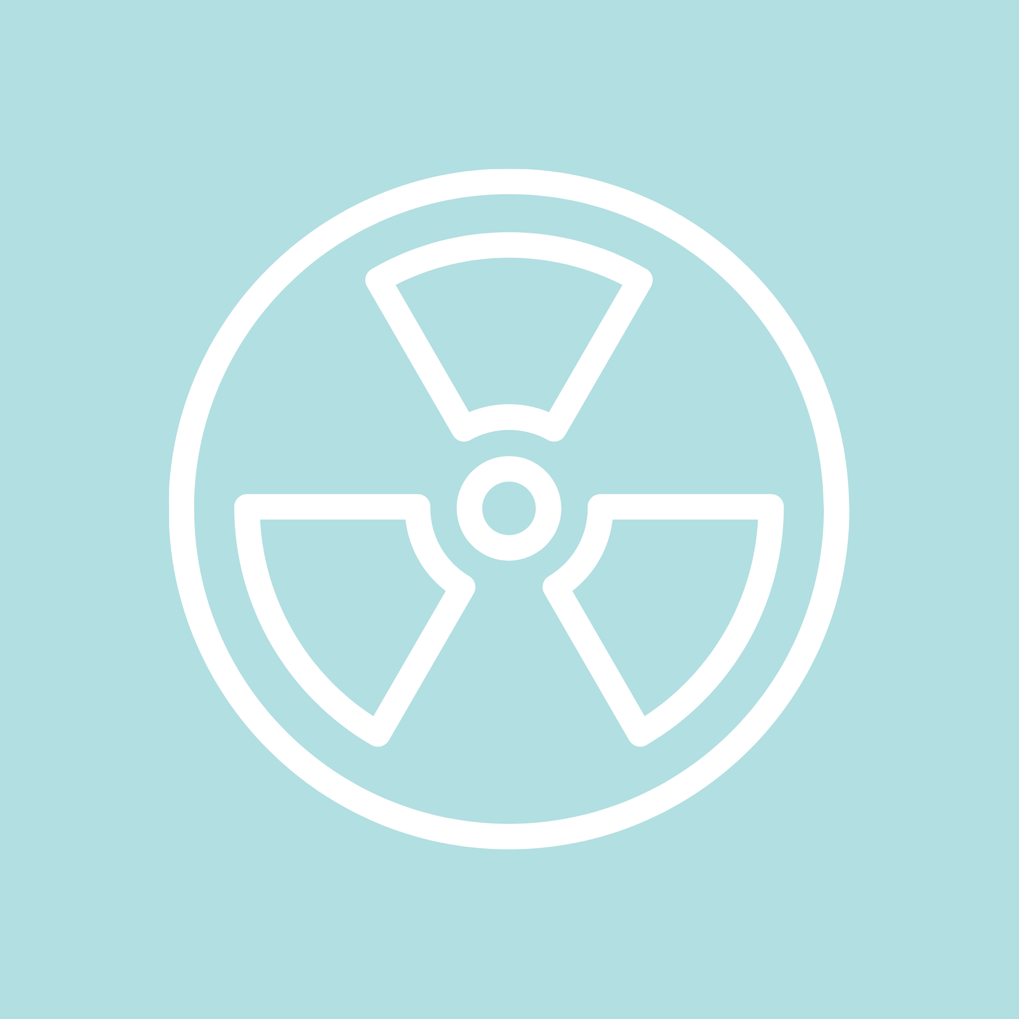 Ionising radiation image
