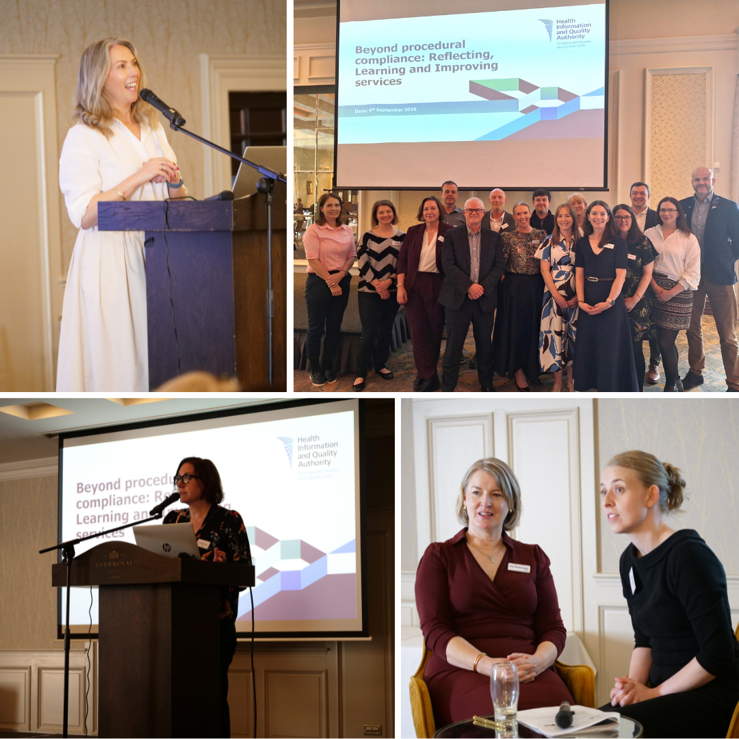 HIQA Disability Provider Roadshows collage