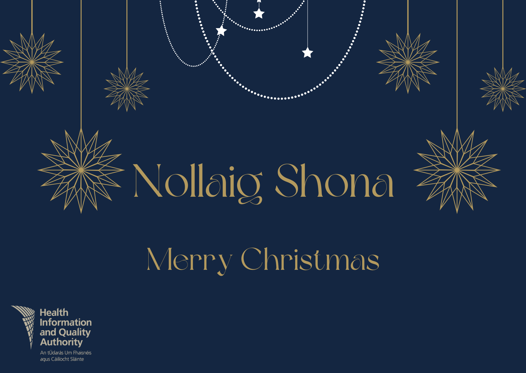 Nollaig Shona or Merry Christmas