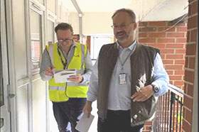 Cllr Chamberlain Big Door Door 