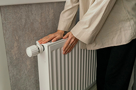 Radiator heating  