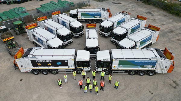New bin truck fleet