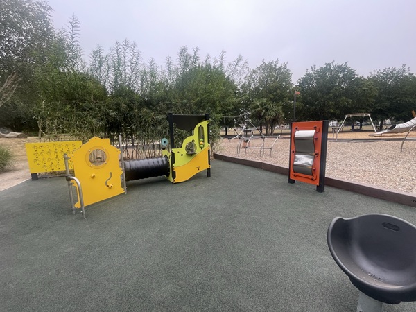 Play equipment Welland Park inclusive