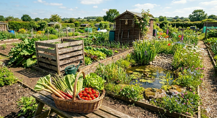 Allotment in June image