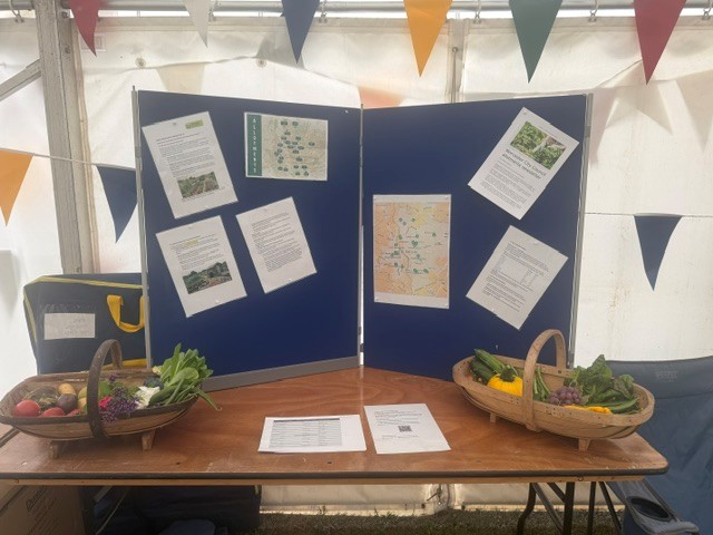 Worcester show alotment table